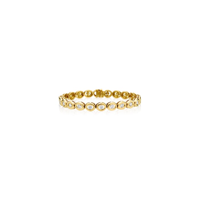 Betteridge 18k Yellow Gold 2.19cttw Diamond Oasis Bracelet 7"