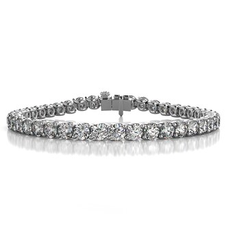 Betteridge 18k White Gold 7.25cttw Diamond Line Bracelet Betteridge 18k White Gold 7.25cttw Diamond Line Bracelet