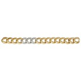 Betteridge 18k Yellow Gold 2.60cttw Diamond Curblink Bracelet