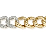 Betteridge 18k Yellow Gold 2.60cttw Diamond Curblink Bracelet
