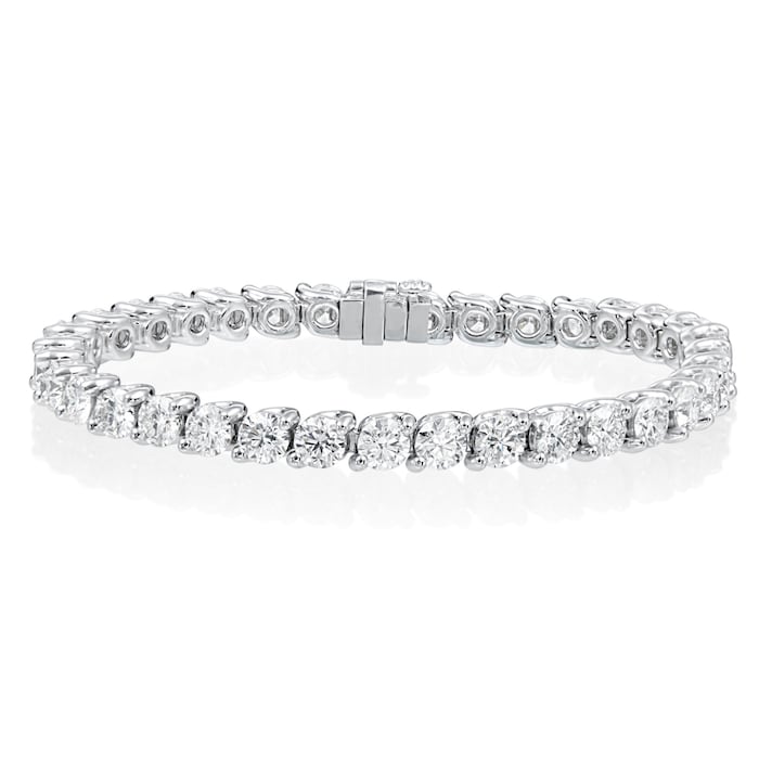 Betteridge 18k White Gold 8.40cttw Diamond Line Bracelet