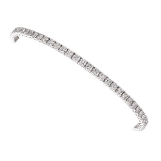 Betteridge 18k White Gold 3.09cttw Diamond Line Bracelet Betteridge 18k White Gold 3.09cttw Diamond Line Bracelet