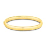 Mayors 18K Yellow Gold 0.16cttw Marquise Cut Diamond Bangle