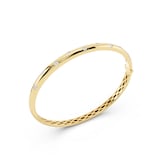 Mayors 18K Yellow Gold 0.50cttw Diamond Bangle