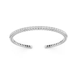 Mayors 18K White Gold 1.44cttw Diamond Bangle