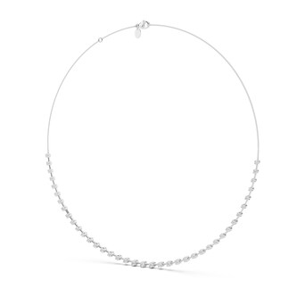 Mayors 18K White Gold 1.94cttw Diamond Necklace