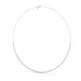 Mayors 18K White Gold 1.94cttw Diamond Necklace