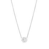 MAYORS 18k White Gold 0.71cttw Multistone Diamond Pendant
