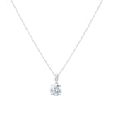MAYORS 18k White Gold 2.04cttw Round Brilliant Classic Diamond Pendant