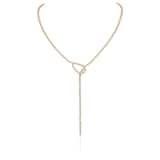Mayors 18k Yellow Gold 8.75cttw Diamond Lariat Necklace - 24 Inch