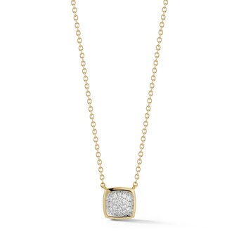 Betteridge 18k Yellow Gold Gaia 0.18cttw Pave Diamond Pendant 18" Betteridge 18k Yellow Gold Gaia 0.18cttw Pave Diamond Pendant 18"