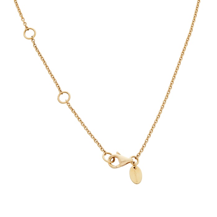 Mayors 18K Yellow Gold 0.44cttw Diamond Pear Pendant