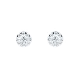 MAYORS 18k White Gold 0.46cttw Round Multistone Diamond Earrings