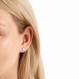 MAYORS 18k White Gold 0.60cttw Round Multistone Diamond Earrings