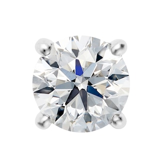 Mayors Platinum 2.00cttw Diamond Solitaire Stud Earrings