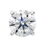 Mayors Platinum 2.00cttw Diamond Solitaire Stud Earrings