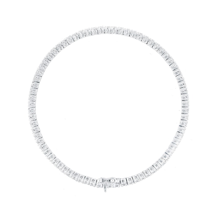 Goldsmiths 9ct White Gold 1.00ct Diamond Bracelet