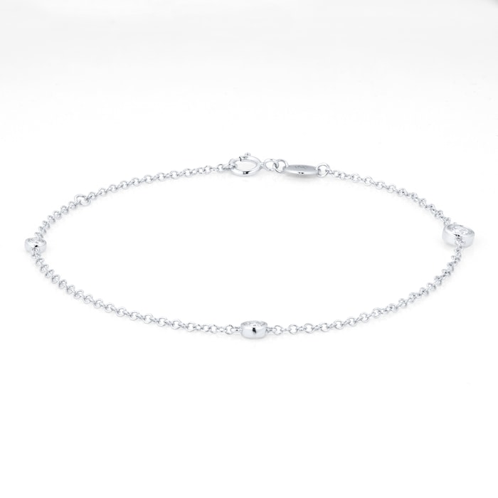 Mappin & Webb Gossamer 18ct White Gold 0.26cttw Diamond Bracelet