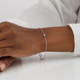 Mappin & Webb Gossamer 18ct White Gold 0.07cttw Diamond Bracelet