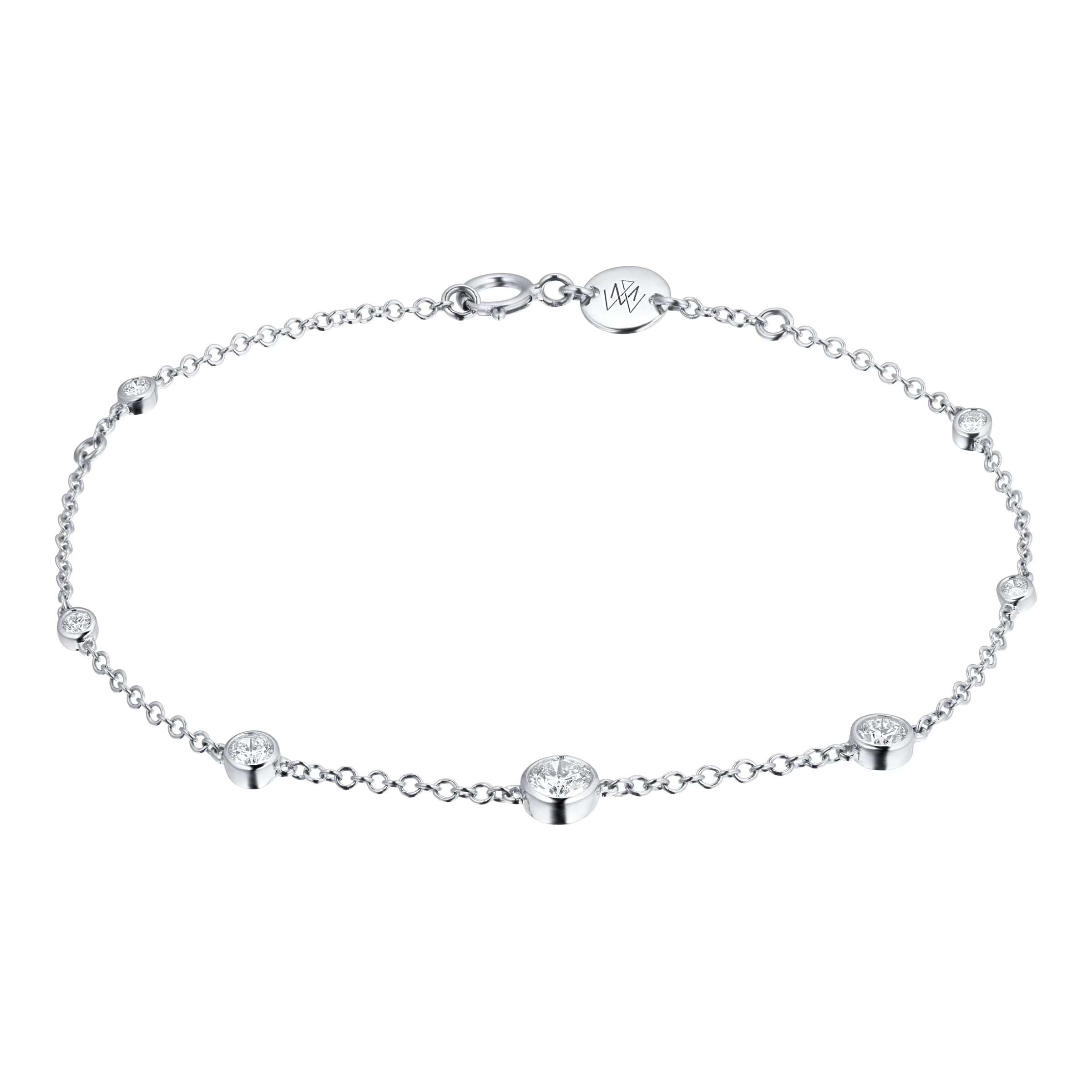 Gossamer 18ct White Gold 0.45cttw Diamond Bracelet