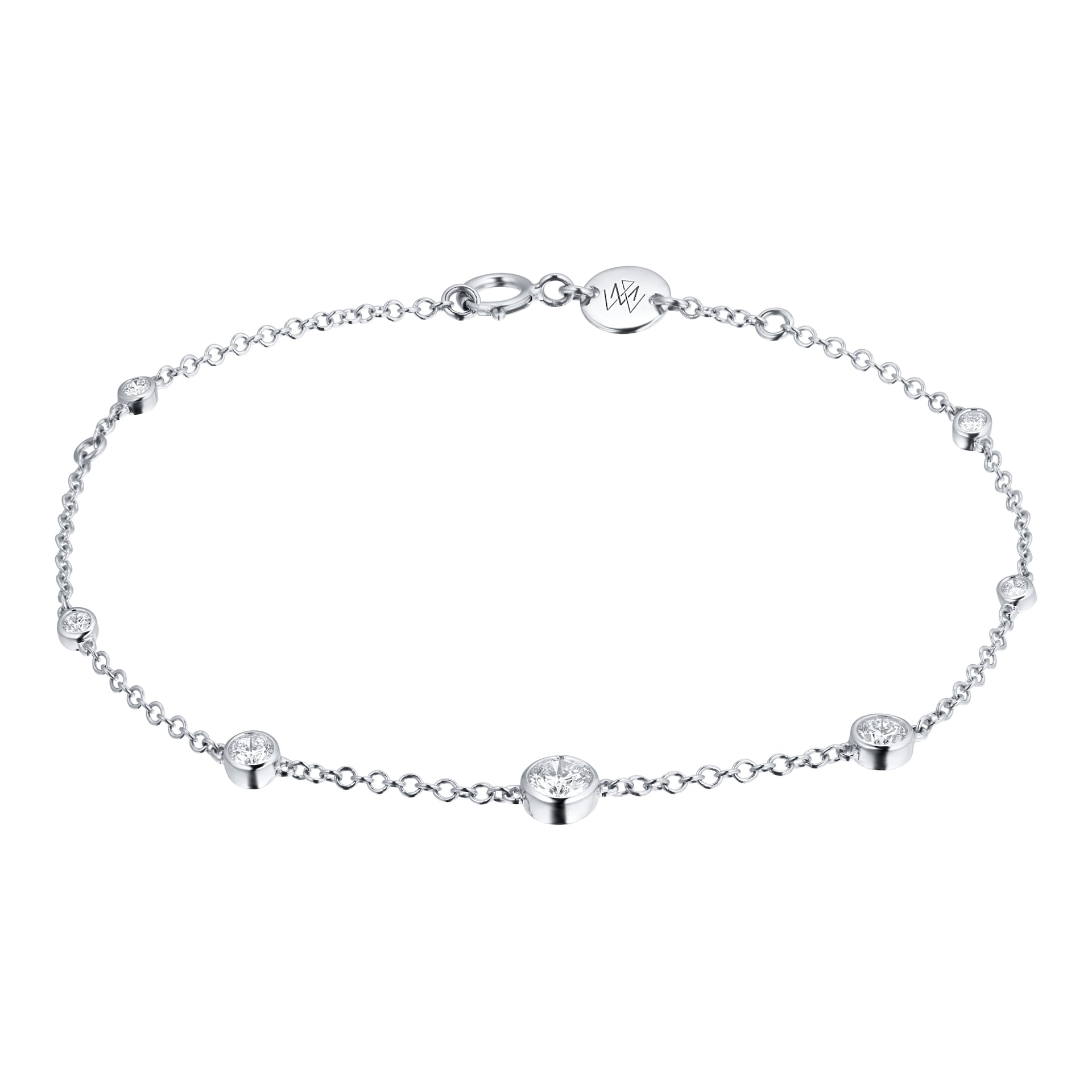 Mappin & Webb Gossamer 18ct White Gold 0.45cttw Diamond Bracelet