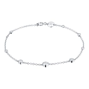 Mappin & Webb Gossamer 18ct White Gold 0.45cttw Diamond Bracelet