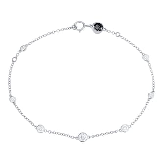 Mappin & Webb Gossamer 18ct White Gold 0.45cttw Diamond Bracelet Mappin & Webb Gossamer 18ct White Gold 0.45cttw Diamond Bracelet