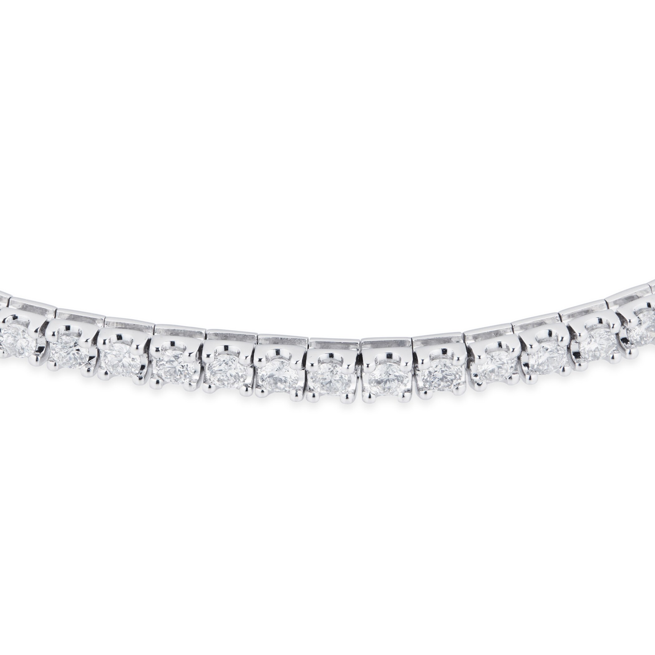 Goldsmiths 18ct White Gold 2.00ct Diamond Bracelet Goldsmiths 18ct White Gold 2.00ct Diamond Bracelet