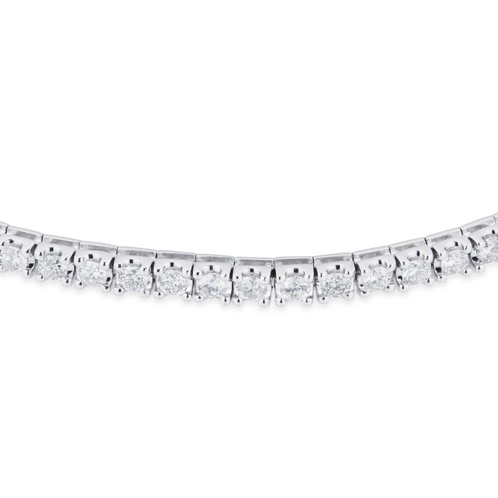 Goldsmiths 18ct White Gold 2.00ct Diamond Bracelet