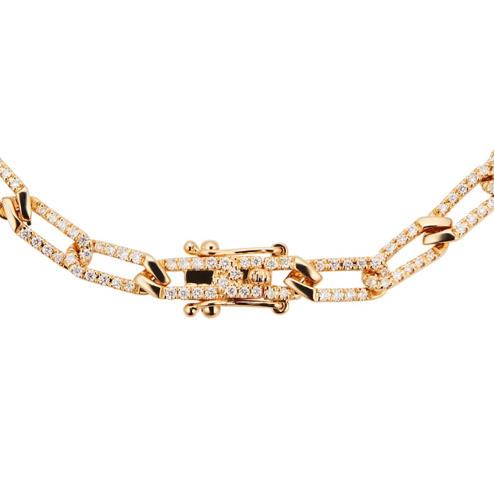 Mappin & Webb Harmony 18ct Yellow Gold Diamond 0.98cttw Diamond Bracelet