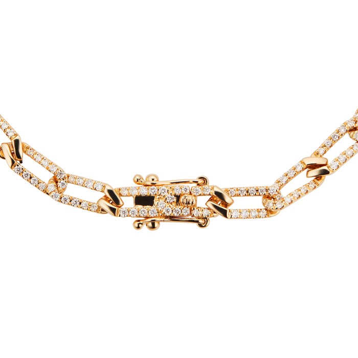 Mappin & Webb Harmony 18ct Yellow Gold Diamond 0.98cttw Diamond Bracelet