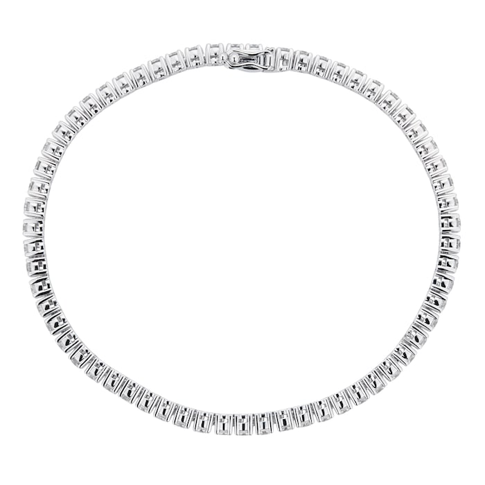 Mappin & Webb 18ct White Gold 3.00cttw Diamond Tennis Bracelet