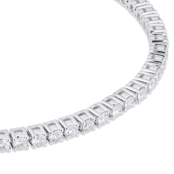 Mappin & Webb 18ct White Gold 3.00cttw Diamond Tennis Bracelet