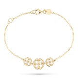 Mappin & Webb Empress 18ct Yellow Gold 0.30cttw Diamond Bracelet