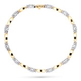 Mappin & Webb 18ct Yellow Gold 2.03ct Diamond Fancy Bracelet