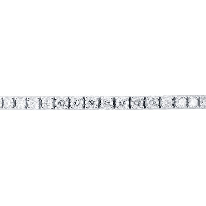 Mappin & Webb 18ct White Gold 5.30ct Diamond Line Bracelet