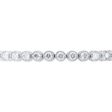 Mappin & Webb 18ct White Gold 5.76ct Diamond Bracelet
