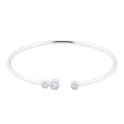 12110928 - Masquerade 18ct White Gold 0.45ct Diamond Bangle