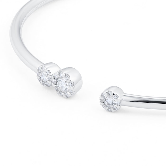 Mappin&Webb Masquerade 18ct White Gold 0.45ct Diamond Bangle