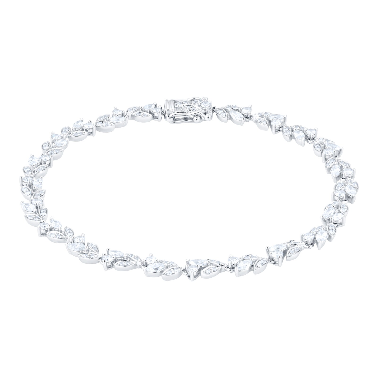 Mappin & Webb Vinea 18ct White Gold 2.40cttw Diamond Bracelet