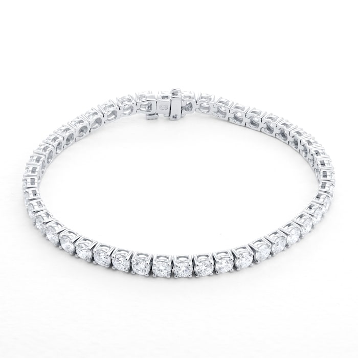 Mappin & Webb 18ct White Gold 8.55cttw Diamond Bracelet