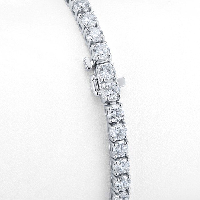 Mappin & Webb 18ct White Gold 8.55cttw Diamond Bracelet