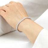 Mappin & Webb 18ct White Gold 10.56cttw Diamond Bracelet