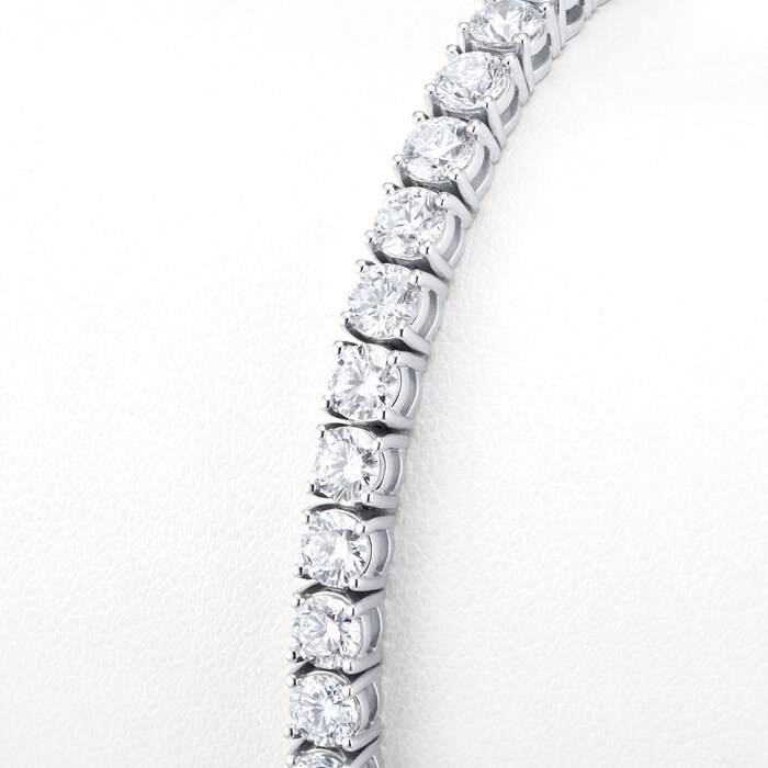 Mappin & Webb 18ct White Gold 10.56cttw Diamond Bracelet