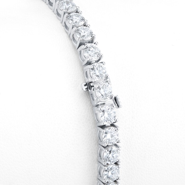 Mappin & Webb 18ct White Gold 10.56cttw Diamond Bracelet