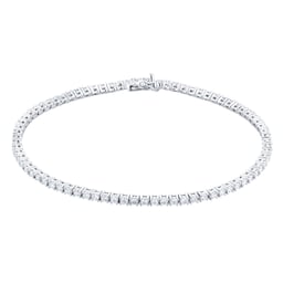 12110965 - 18ct White Gold 2.00cttw Diamond Line Bracelet