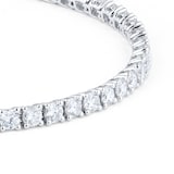 Mappin & Webb 18ct White Gold 5cttw Diamond Tennis Bracelet