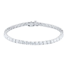 12110972 - 18ct White Gold 10.20cttw Diamond Tennis Bracelet