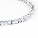 Goldsmiths 9ct White Gold 4.00cttw Diamond Line Bracelet