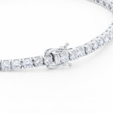 Mappin & Webb 18ct White Gold 5.00cttw Diamond Line Bracelet